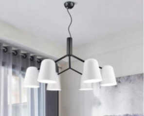 Lampara Colgante Fork Chandelier